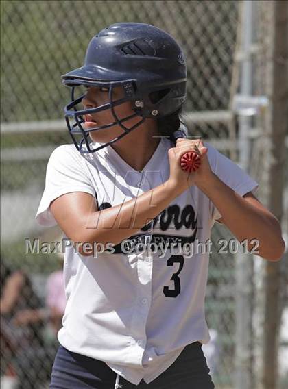 Thumbnail 3 in St. Genevieve vs La Sierra Academy (CIF SS Playoffs) photogallery.