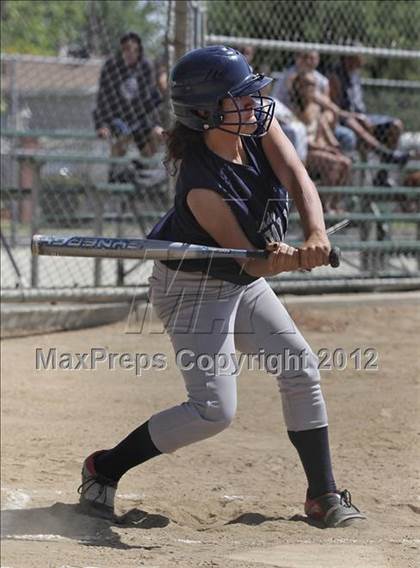 Thumbnail 3 in St. Genevieve vs La Sierra Academy (CIF SS Playoffs) photogallery.