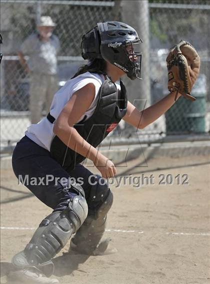 Thumbnail 2 in St. Genevieve vs La Sierra Academy (CIF SS Playoffs) photogallery.