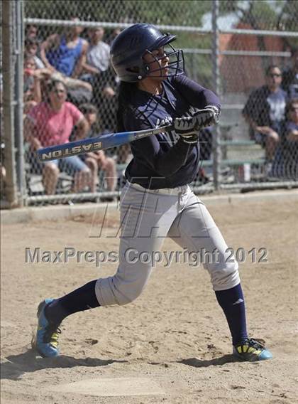 Thumbnail 3 in St. Genevieve vs La Sierra Academy (CIF SS Playoffs) photogallery.