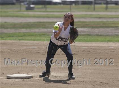 Thumbnail 3 in St. Genevieve vs La Sierra Academy (CIF SS Playoffs) photogallery.