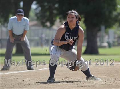 Thumbnail 3 in St. Genevieve vs La Sierra Academy (CIF SS Playoffs) photogallery.