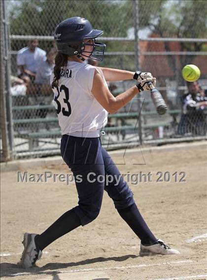 Thumbnail 2 in St. Genevieve vs La Sierra Academy (CIF SS Playoffs) photogallery.