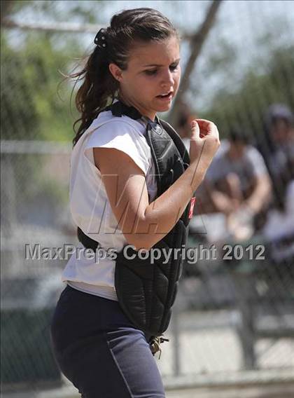 Thumbnail 3 in St. Genevieve vs La Sierra Academy (CIF SS Playoffs) photogallery.