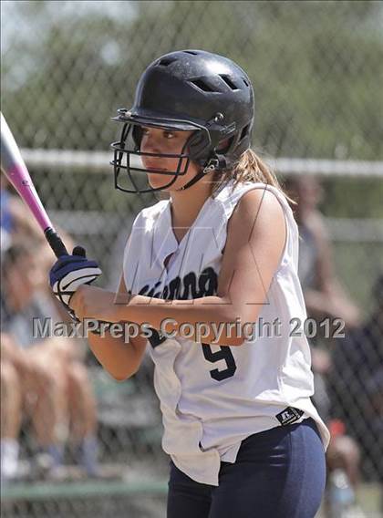 Thumbnail 1 in St. Genevieve vs La Sierra Academy (CIF SS Playoffs) photogallery.