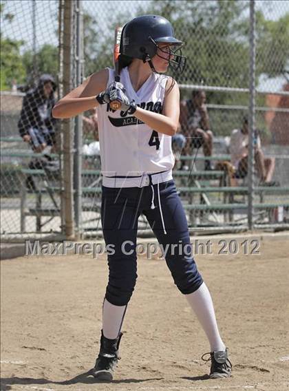 Thumbnail 3 in St. Genevieve vs La Sierra Academy (CIF SS Playoffs) photogallery.
