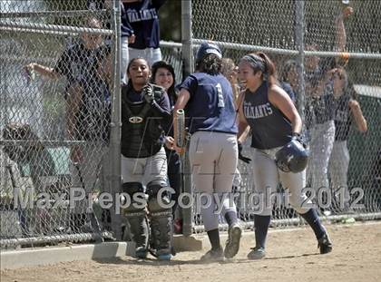 Thumbnail 2 in St. Genevieve vs La Sierra Academy (CIF SS Playoffs) photogallery.