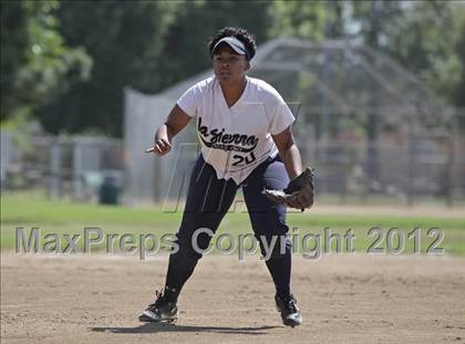 Thumbnail 3 in St. Genevieve vs La Sierra Academy (CIF SS Playoffs) photogallery.