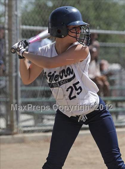 Thumbnail 3 in St. Genevieve vs La Sierra Academy (CIF SS Playoffs) photogallery.