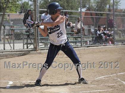 Thumbnail 2 in St. Genevieve vs La Sierra Academy (CIF SS Playoffs) photogallery.
