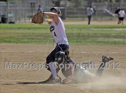 Thumbnail 1 in St. Genevieve vs La Sierra Academy (CIF SS Playoffs) photogallery.