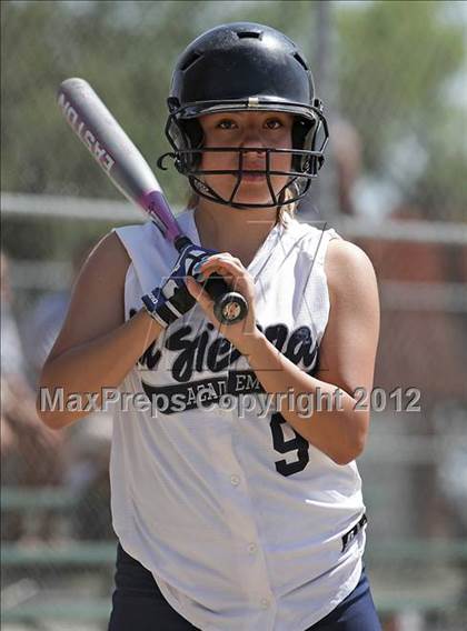 Thumbnail 3 in St. Genevieve vs La Sierra Academy (CIF SS Playoffs) photogallery.