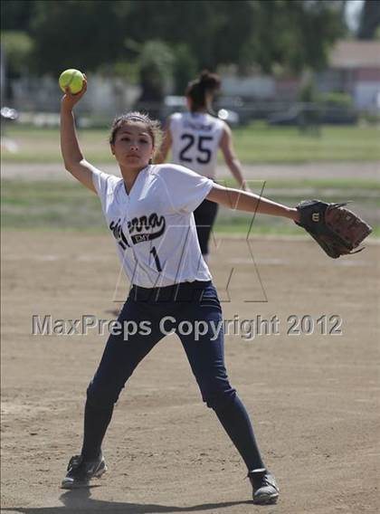 Thumbnail 3 in St. Genevieve vs La Sierra Academy (CIF SS Playoffs) photogallery.