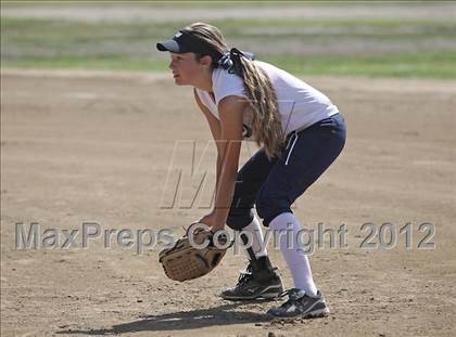 Thumbnail 3 in St. Genevieve vs La Sierra Academy (CIF SS Playoffs) photogallery.