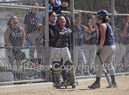 Thumbnail 3 in St. Genevieve vs La Sierra Academy (CIF SS Playoffs) photogallery.
