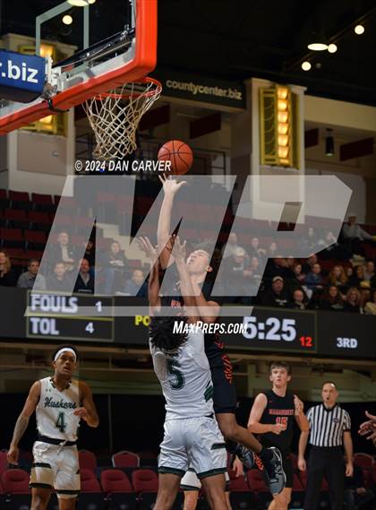 Thumbnail 2 in Yorktown vs. Mamaroneck (Slam Dunk Showcase) photogallery.
