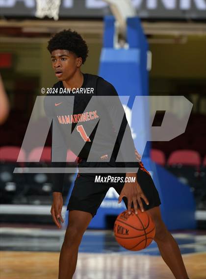 Thumbnail 2 in Yorktown vs. Mamaroneck (Slam Dunk Showcase) photogallery.