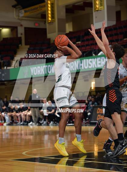 Thumbnail 1 in Yorktown vs. Mamaroneck (Slam Dunk Showcase) photogallery.
