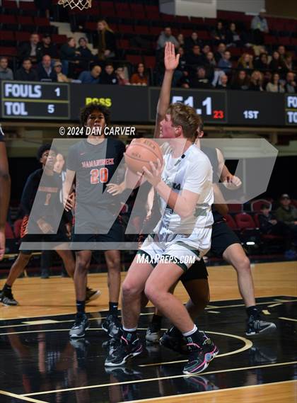 Thumbnail 3 in Yorktown vs. Mamaroneck (Slam Dunk Showcase) photogallery.