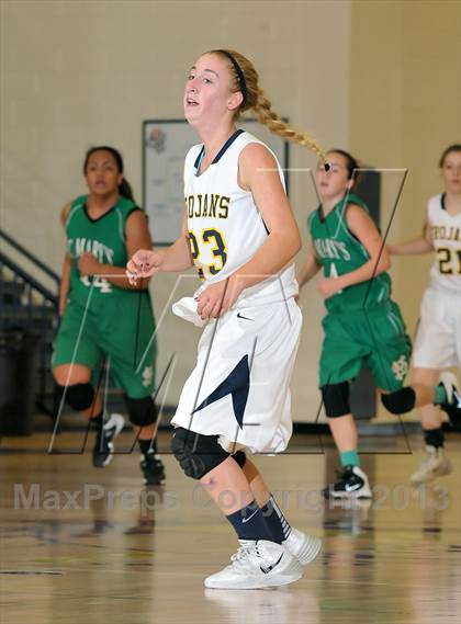 Thumbnail 1 in St. Mary's vs. Oak Ridge (Trojan Toss-Up) photogallery.