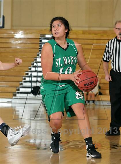 Thumbnail 3 in St. Mary's vs. Oak Ridge (Trojan Toss-Up) photogallery.