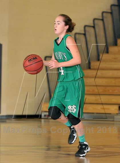Thumbnail 2 in St. Mary's vs. Oak Ridge (Trojan Toss-Up) photogallery.