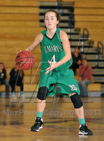 Thumbnail 2 in St. Mary's vs. Oak Ridge (Trojan Toss-Up) photogallery.