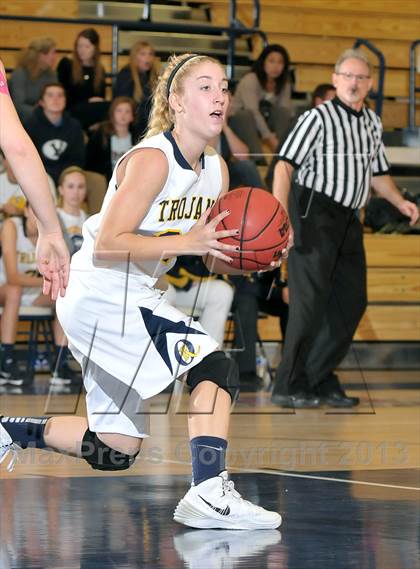 Thumbnail 1 in St. Mary's vs. Oak Ridge (Trojan Toss-Up) photogallery.