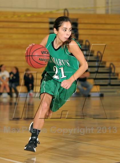 Thumbnail 1 in St. Mary's vs. Oak Ridge (Trojan Toss-Up) photogallery.