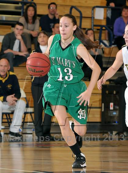 Thumbnail 3 in St. Mary's vs. Oak Ridge (Trojan Toss-Up) photogallery.
