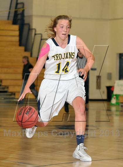 Thumbnail 2 in St. Mary's vs. Oak Ridge (Trojan Toss-Up) photogallery.