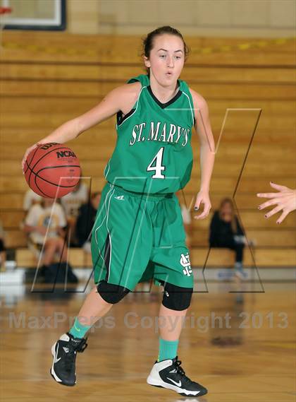 Thumbnail 3 in St. Mary's vs. Oak Ridge (Trojan Toss-Up) photogallery.