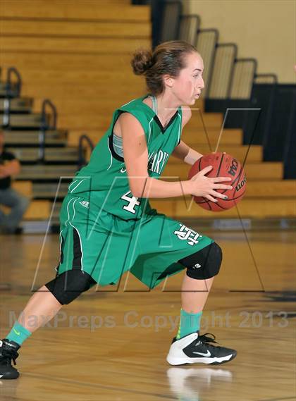 Thumbnail 3 in St. Mary's vs. Oak Ridge (Trojan Toss-Up) photogallery.