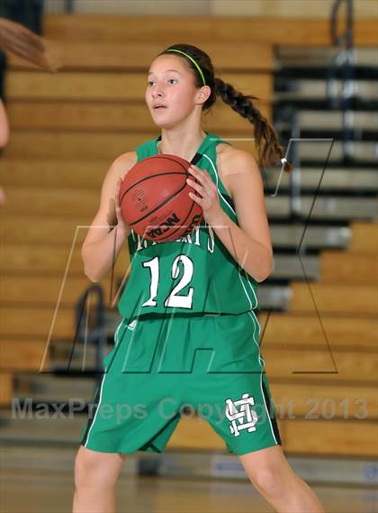 Thumbnail 1 in St. Mary's vs. Oak Ridge (Trojan Toss-Up) photogallery.
