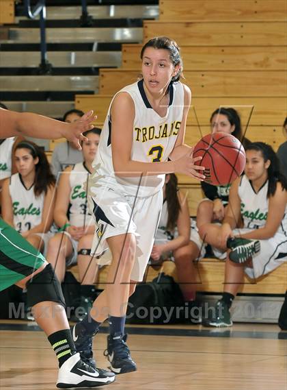 Thumbnail 2 in St. Mary's vs. Oak Ridge (Trojan Toss-Up) photogallery.