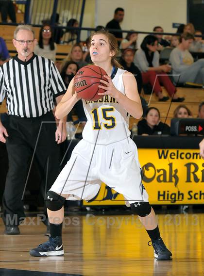 Thumbnail 2 in St. Mary's vs. Oak Ridge (Trojan Toss-Up) photogallery.