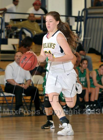 Thumbnail 2 in St. Mary's vs. Oak Ridge (Trojan Toss-Up) photogallery.