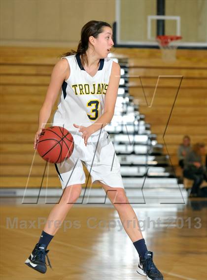 Thumbnail 2 in St. Mary's vs. Oak Ridge (Trojan Toss-Up) photogallery.