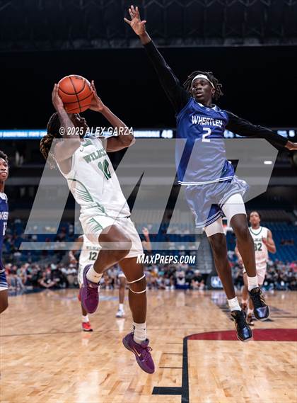 Thumbnail 2 in Kennedale vs. Wheatley (UIL 4A Basketball Division II Final) photogallery.