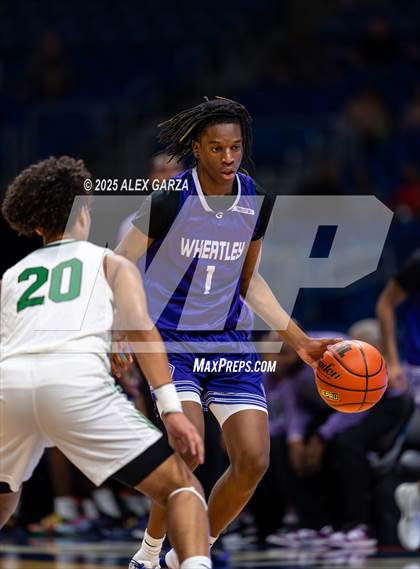 Thumbnail 1 in Kennedale vs. Wheatley (UIL 4A Basketball Division II Final) photogallery.