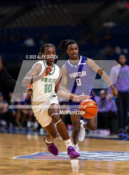 Thumbnail 1 in Kennedale vs. Wheatley (UIL 4A Basketball Division II Final) photogallery.