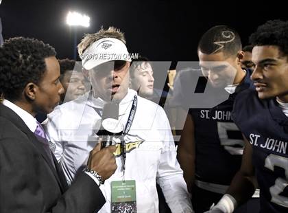 Thumbnail 3 in Mater Dei vs. St. John Bosco (CIF-SS D1 Final) photogallery.