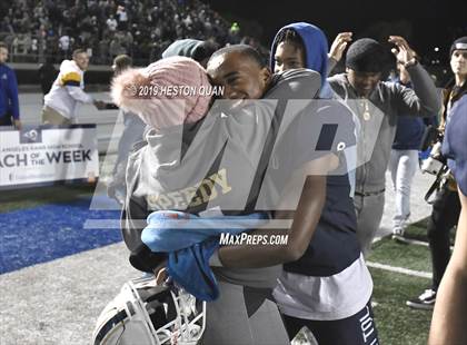 Thumbnail 3 in Mater Dei vs. St. John Bosco (CIF-SS D1 Final) photogallery.