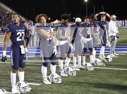 Thumbnail 1 in Mater Dei vs. St. John Bosco (CIF-SS D1 Final) photogallery.