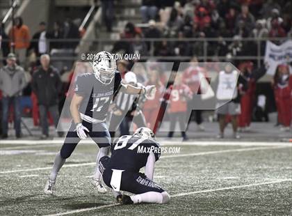 Thumbnail 1 in Mater Dei vs. St. John Bosco (CIF-SS D1 Final) photogallery.