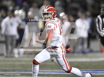 Thumbnail 2 in Mater Dei vs. St. John Bosco (CIF-SS D1 Final) photogallery.