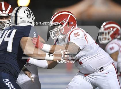 Thumbnail 2 in Mater Dei vs. St. John Bosco (CIF-SS D1 Final) photogallery.