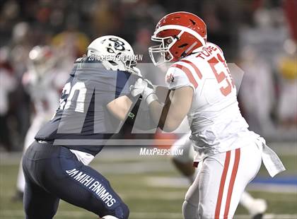 Thumbnail 2 in Mater Dei vs. St. John Bosco (CIF-SS D1 Final) photogallery.