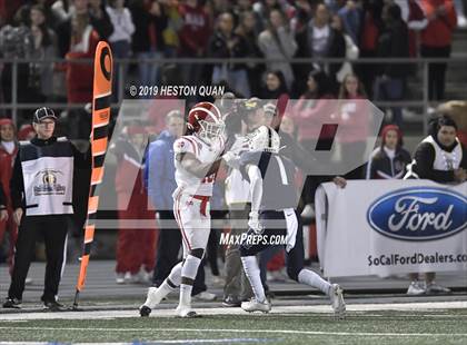 Thumbnail 1 in Mater Dei vs. St. John Bosco (CIF-SS D1 Final) photogallery.