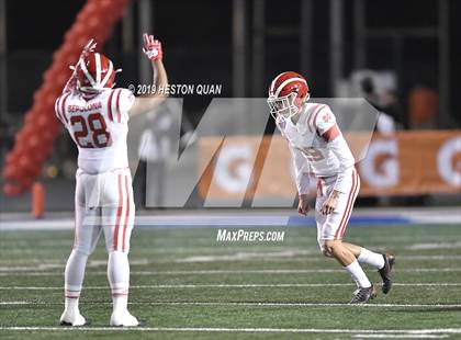 Thumbnail 1 in Mater Dei vs. St. John Bosco (CIF-SS D1 Final) photogallery.